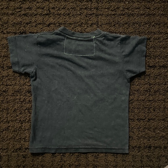 Aviator Nation Kids Charcoal Tee with Rainbow Graphic - Picture 2 of 3